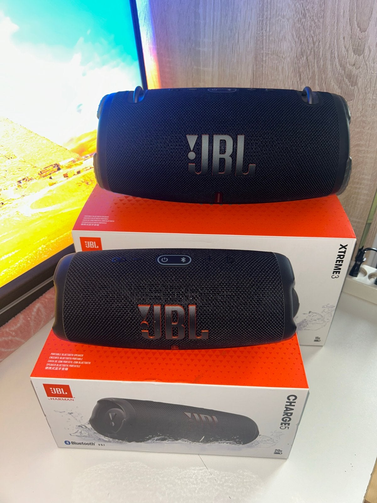 JBL Charge 5 en JBL Xtreme 3 - Nieuw in doos, Audio, Tv en Foto, Luidsprekers, JBL, Nieuw, Ophalen of Verzenden, 120 watt of meer