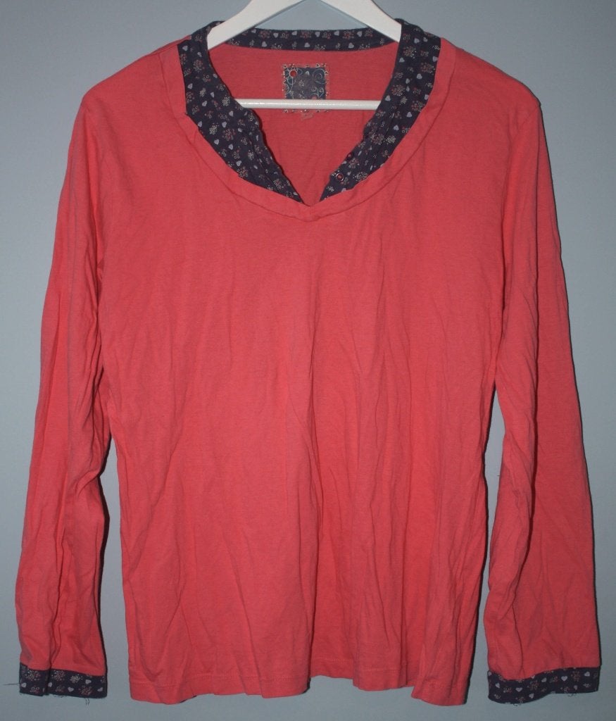 Pastunette pyjama shirt mt 42 zgan, Pastunette, Ophalen of Verzenden, Zo goed als nieuw, Maat 42/44 (L)