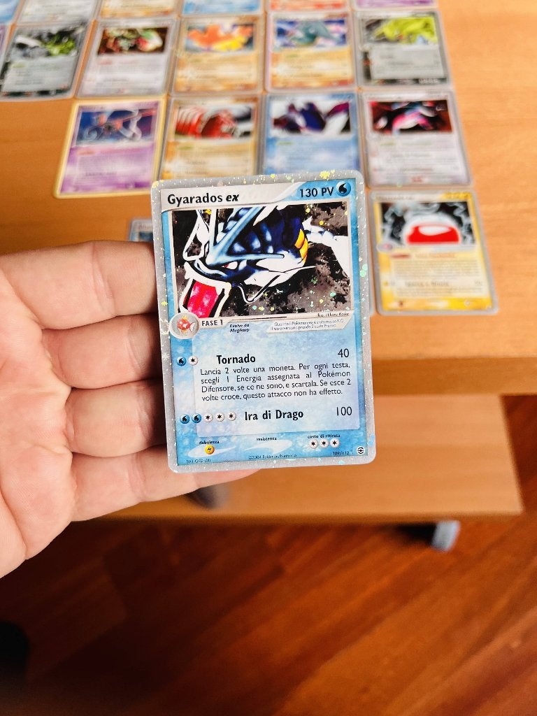 Gyarados Ex 109/112 Ex Fire Red Leaf Green Pokemon, Verzenden, Zo goed als nieuw, Losse kaart, Foil