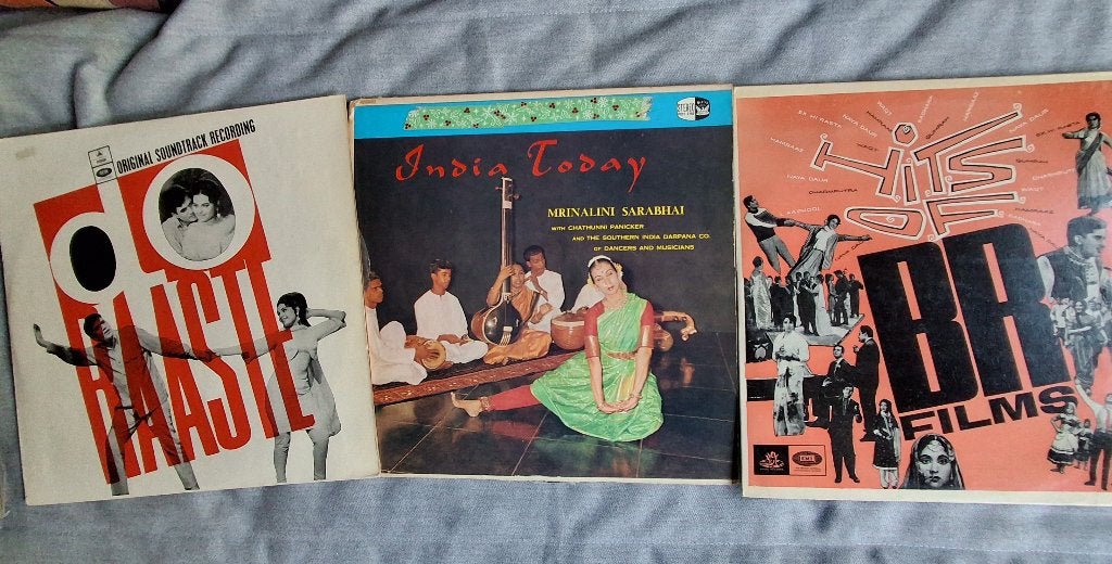 9 x Bollywood, India en Pakistan LP's, LP, Gebruikt, 12 inch, Indiaas