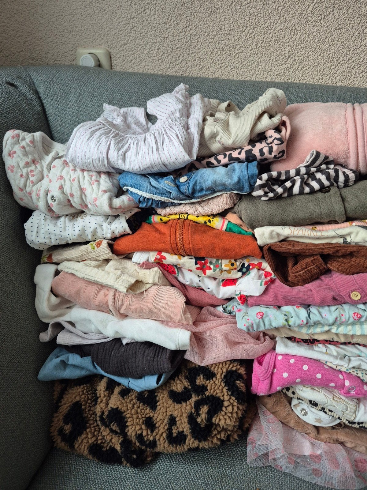 kledingpakket 62 68 meisje, Ophalen, Gebruikt, Maat 62