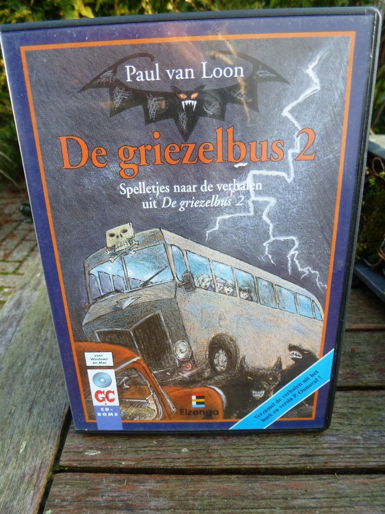De Griezelbus 2 cd rom, Overige genres, 1 speler, Ophalen of Verzenden, Zo goed als nieuw