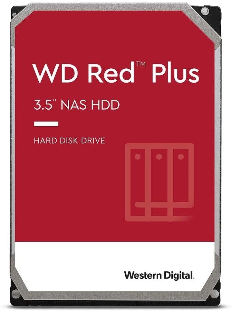 WD Red Plus 12TB Harde schijf, Computers en Software, Harde schijven, Zo goed als nieuw, Server, Intern, HDD, SATA, Ophalen of Verzenden
