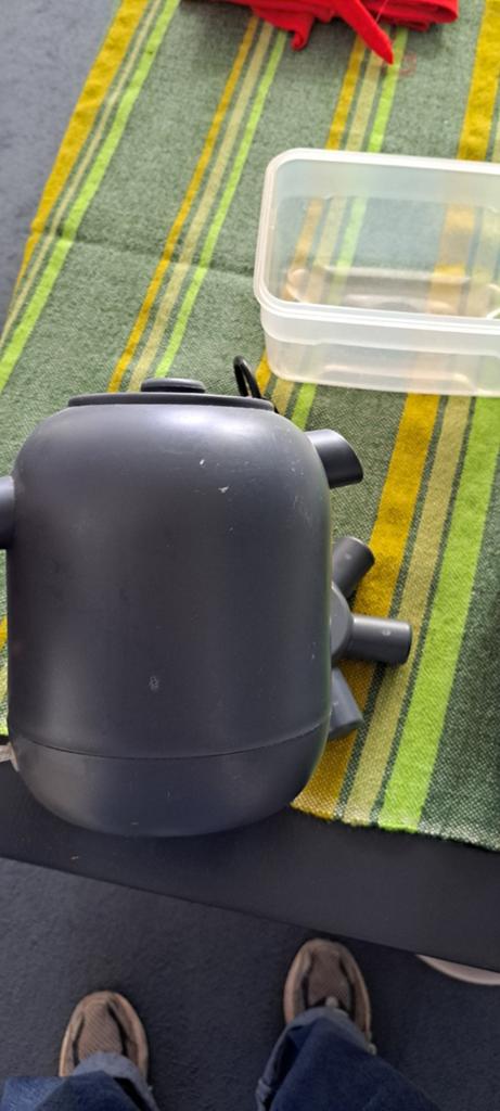 Hema Waterkoker Donkergrijs, Witgoed en Apparatuur, Waterkokers, Ophalen of Verzenden