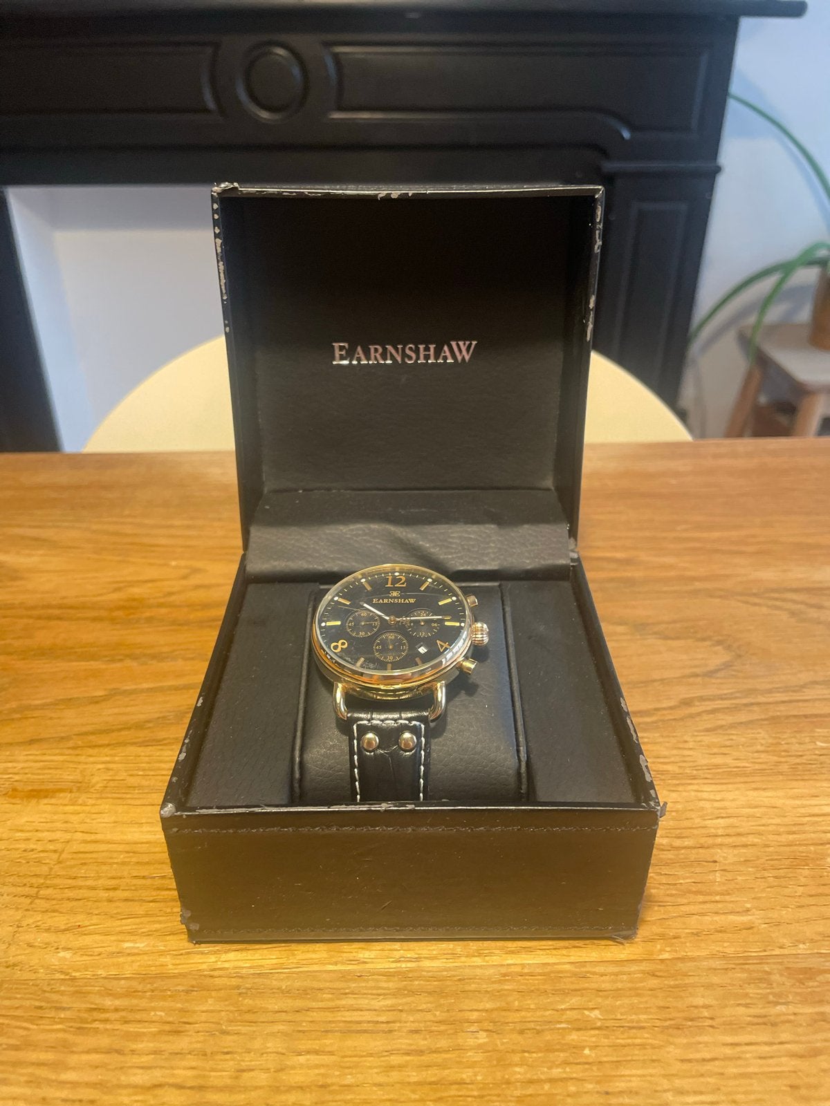 Thomas Earnshaw Investigator Horloge 43 mm, Sieraden, Tassen en Uiterlijk, Horloges | Heren, Gebruikt, Polshorloge, Overige merken