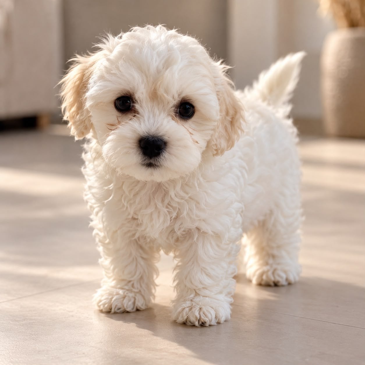 Lieve Boomer x Maltipoo pup reu zoekt een gouden mandje!, 8 tot 15 weken, Eén hond, CDV (hondenziekte), Nederland