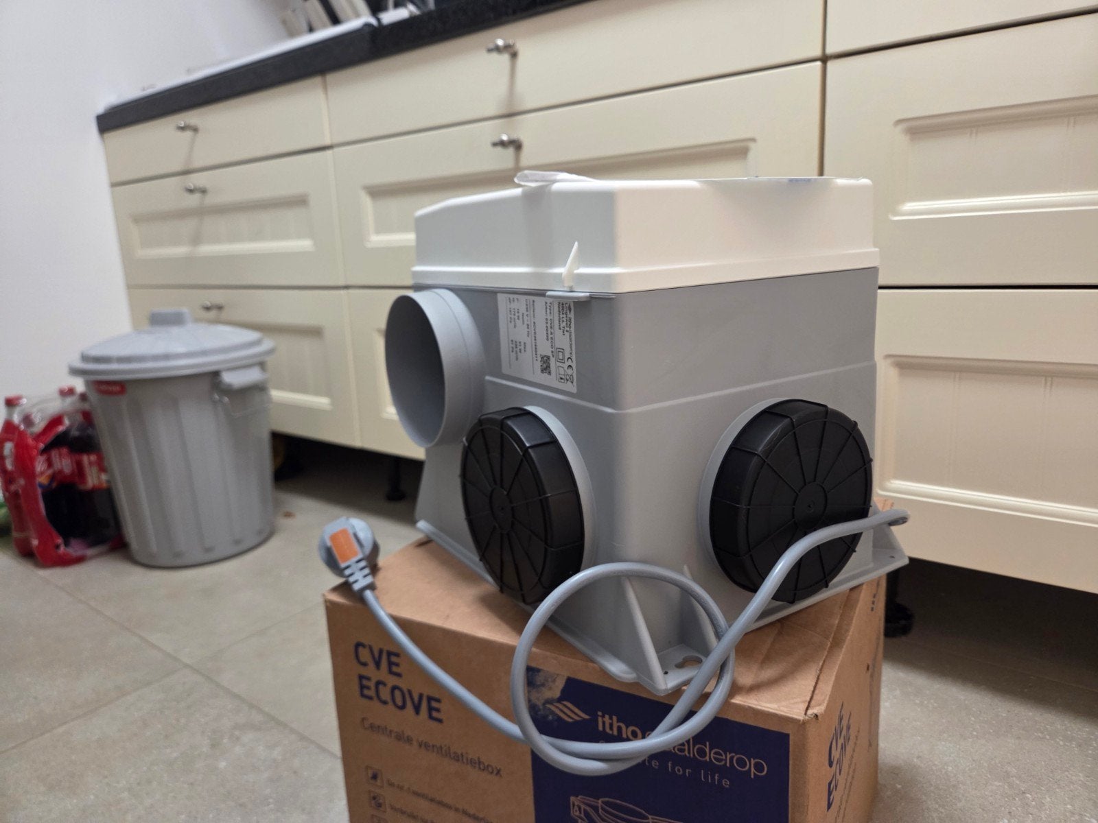 Nieuwe Itho Daalderop CVE ECOVE MV box - Ventilator, Ophalen, Nieuw, Ventilator