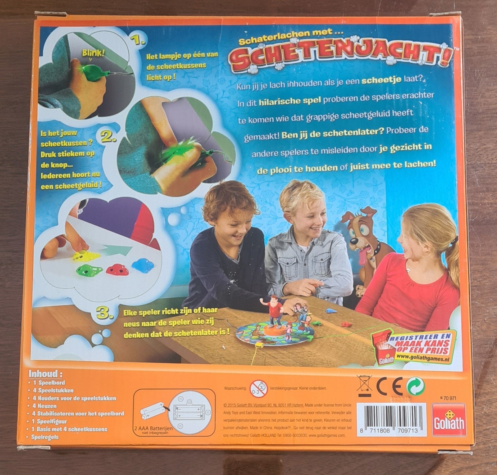 Foto 2 van Schaterlachen met Schetenjacht! - Het hilarische scheetspel