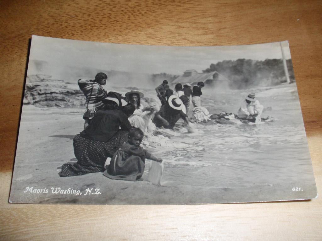 Maori Nieuw Zeeland Inheems Wassen, Verzamelen, Verzenden, 1940 tot 1960, Ongelopen, Buiten Europa