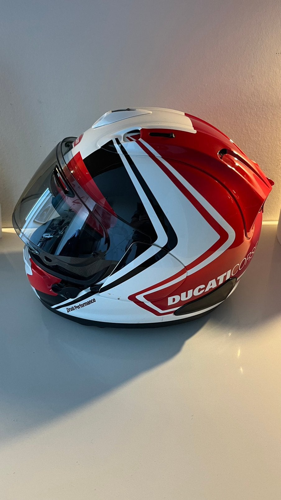 Ducati Corse Arai RX-7V Integraalhelm, M, Arai, Heren, Ophalen of Verzenden