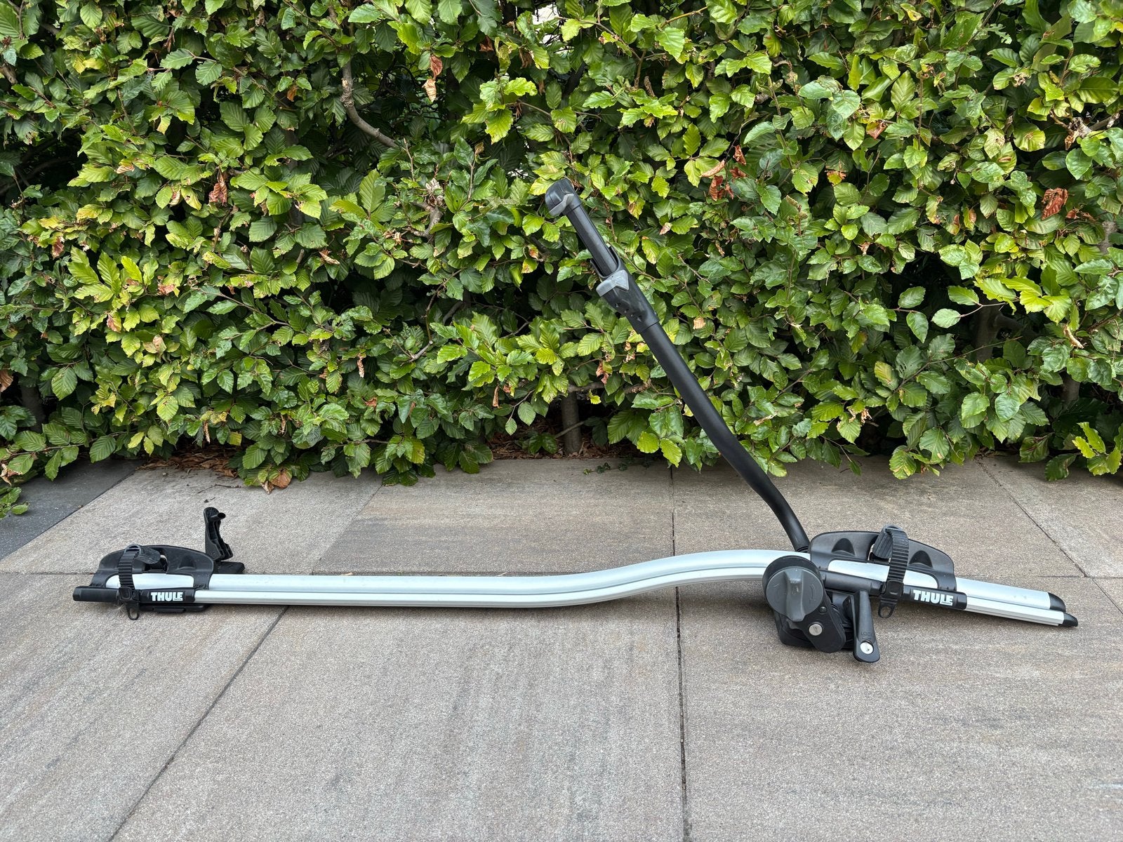 Thule Proride 591 fietsendrager dak NIEUWSTAAT, Auto diversen, Fietsendragers, Ophalen, 1 fiets, Zo goed als nieuw, Dakdrager