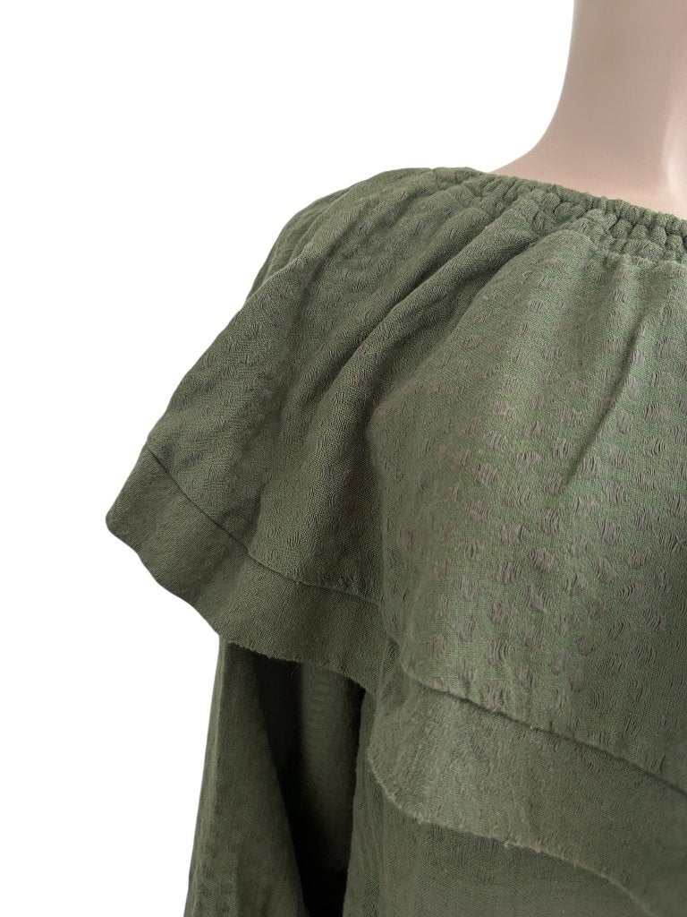 Rough Studios shirt S, Ophalen of Verzenden, Zo goed als nieuw, Groen