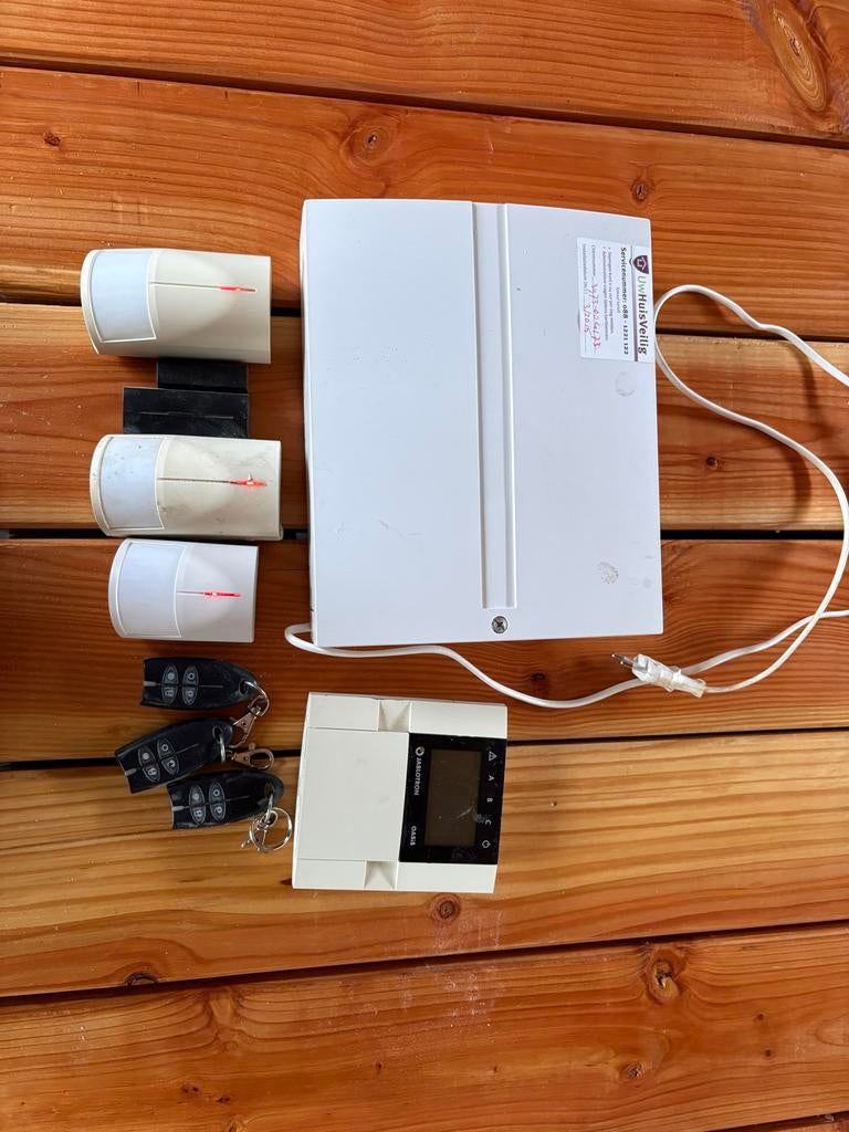 Jablotron Oasis Alarmsysteem met Bewegingsmelders en Afstand, Ophalen, Compleet systeem, Draadloos, Beweging