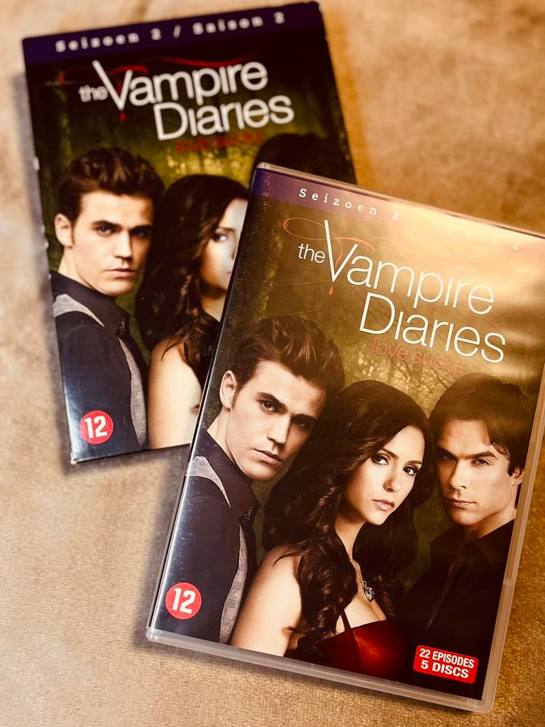 The Vampire Diaries Seizoen 2 DVD – compleet, Vanaf 12 jaar, Ophalen of Verzenden, Zo goed als nieuw