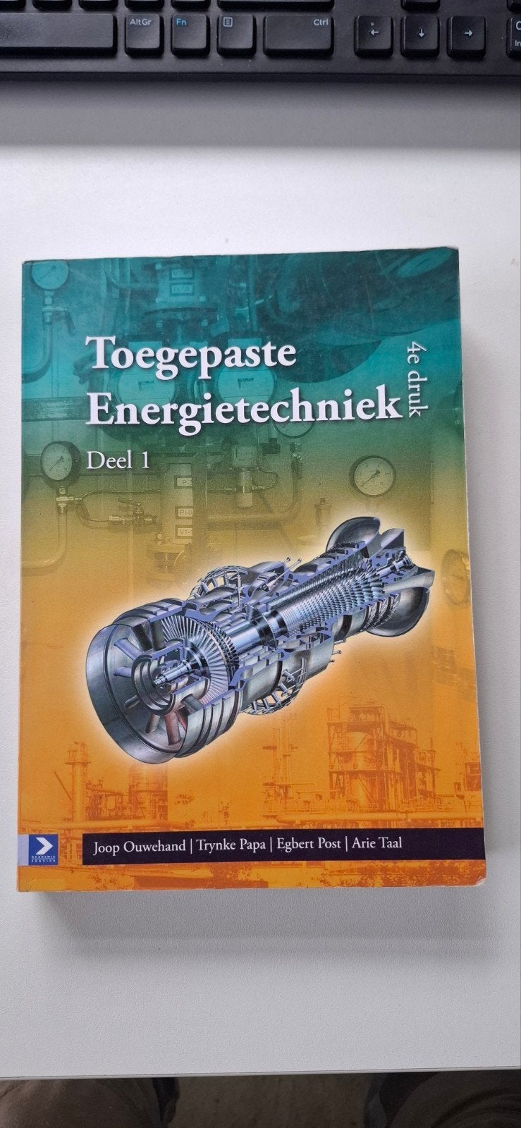 Toegepaste Energietechniek Deel 1 - 4e druk, Boeken, Studieboeken en Cursussen, Gelezen, HBO, Ophalen of Verzenden, Joop Ouwehand, Trynke Papa, Egbert Post, Arie Taal