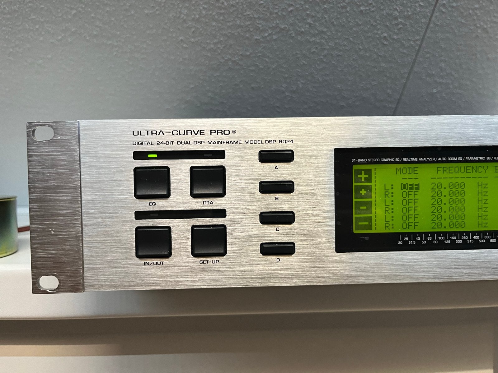 Behringer Ultra-Curve Pro DSP8024 - Audio DEFECT, Muziek en Instrumenten, Effecten, Ophalen of Verzenden, Gebruikt, Multi-effect