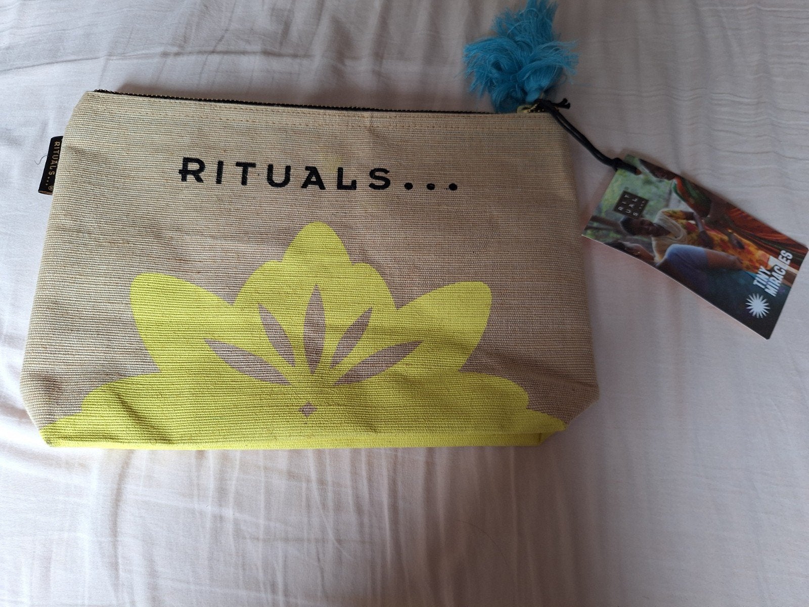 Rituals Make-up Tasje / Toilettasje - Nieuw met label, Ophalen, Nieuw, Beige, Softcase