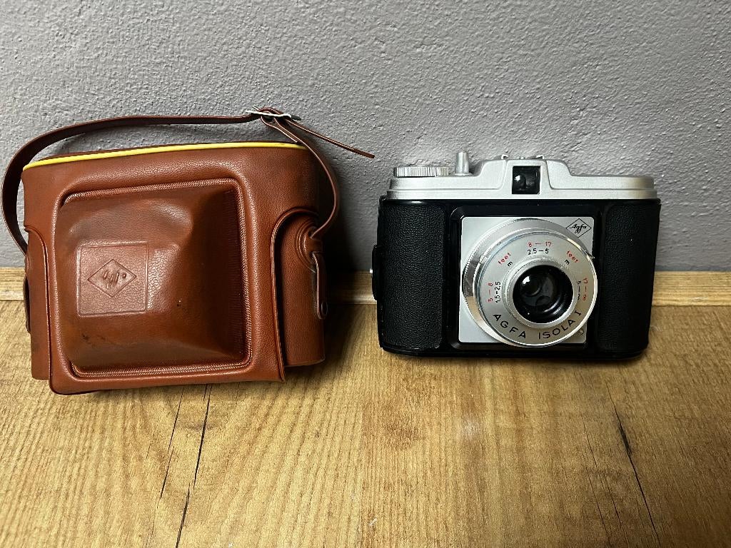 analoge camera Agfa Isola I, Audio, Tv en Foto, Fotocamera's Analoog, Ophalen of Verzenden, Gebruikt, Compact, Overige Merken