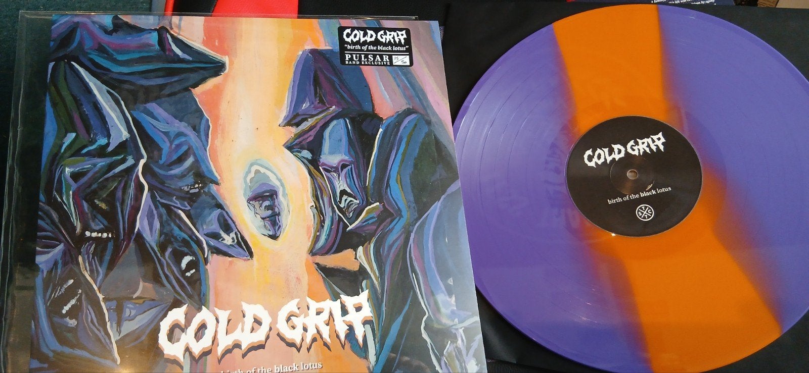 Cold grip - birth of the black lotus coloured vinyl, Ophalen of Verzenden, Nieuw in verpakking