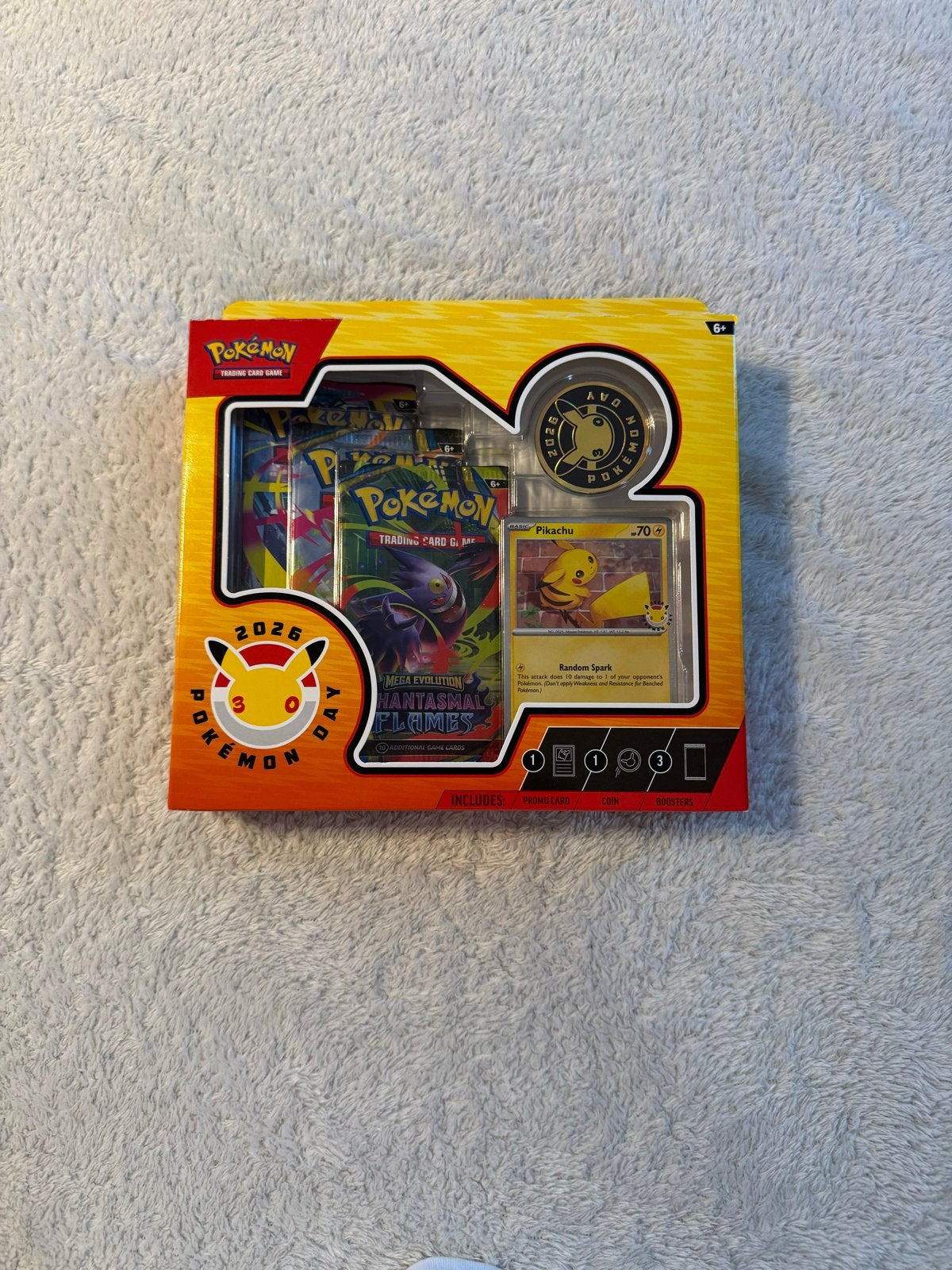 Pokémon Day 2026 Celebratie Box met Pikachu Promokaart, Ophalen of Verzenden, Nieuw, Overige typen