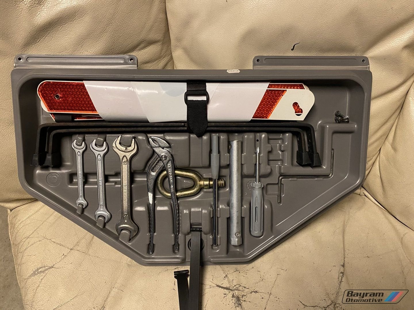 Bmw E34 gereedschapset onboard sedan M5 m20 m30 5-serie set, Gebruikt, -, -, Ophalen of Verzenden