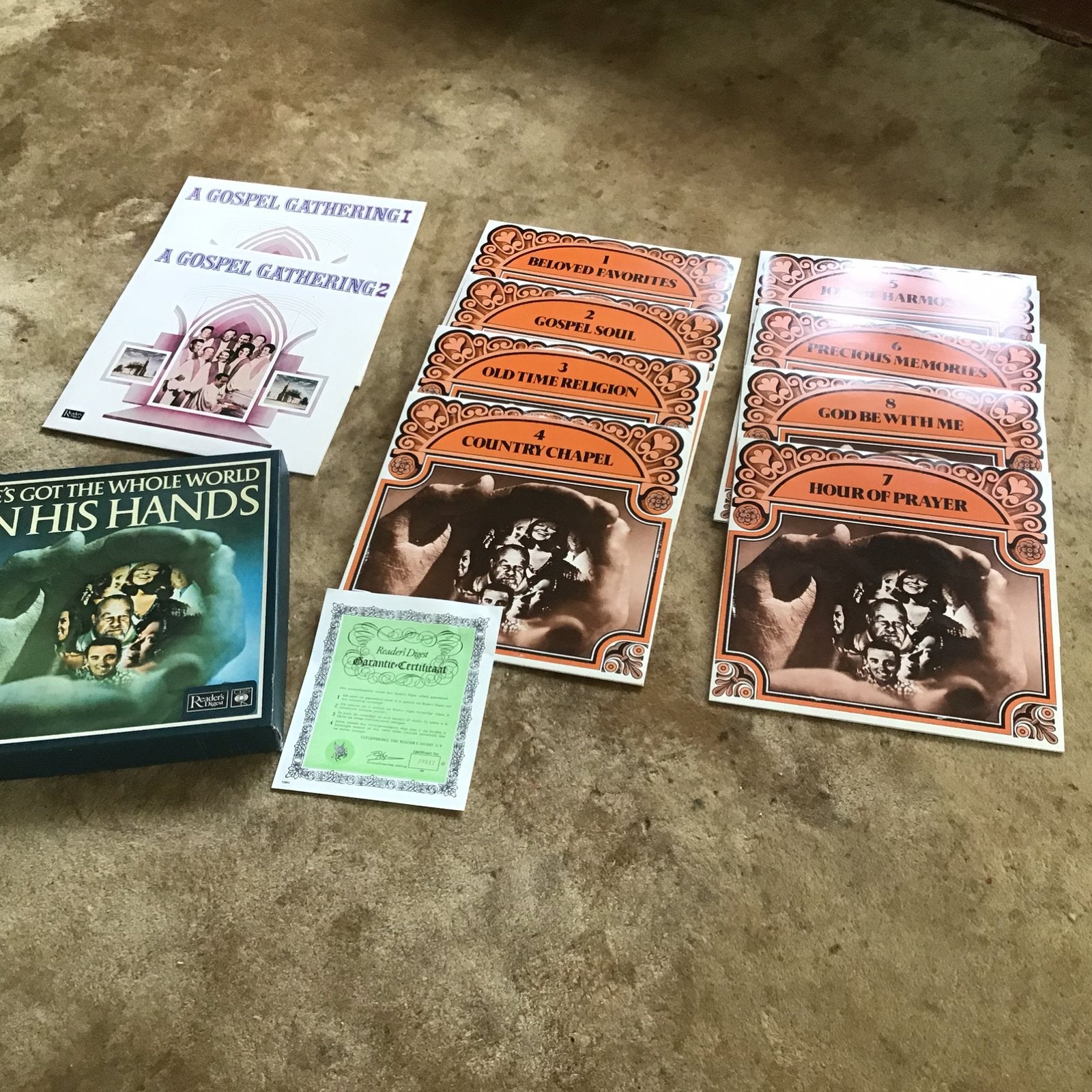10 gospel LP’s, Ophalen, Zo goed als nieuw, Gospel