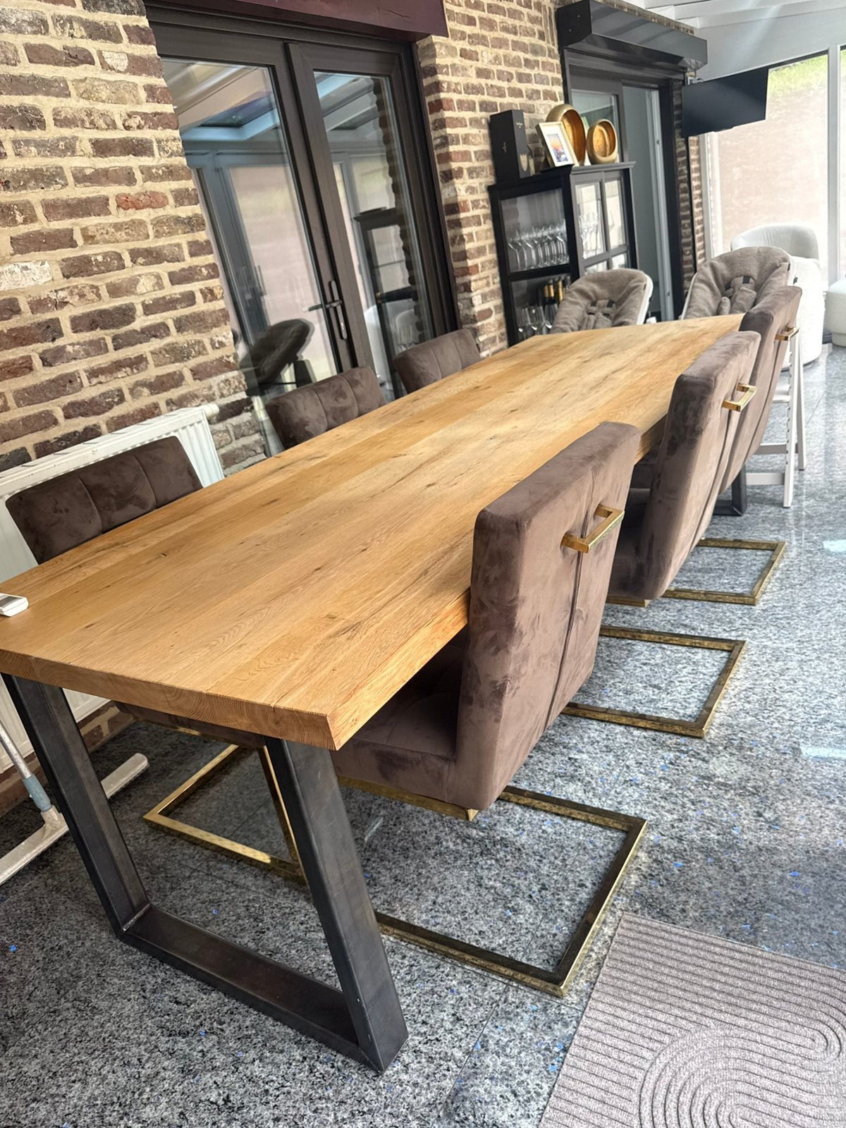 6 eettafel stoelen, Ophalen, Zo goed als nieuw