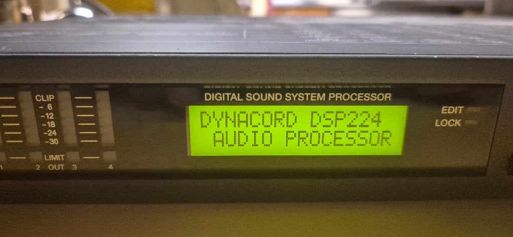 Dynacord digitale audio processor DSP 224, Muziek en Instrumenten, Ophalen of Verzenden, Gebruikt, Volume