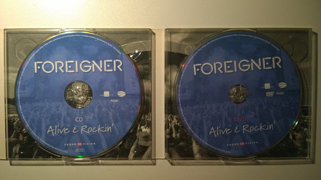 Foreigner - Alive & Rocking (CD + DVD), Inclusief DVD, Ophalen of Verzenden, Zo goed als nieuw, Poprock