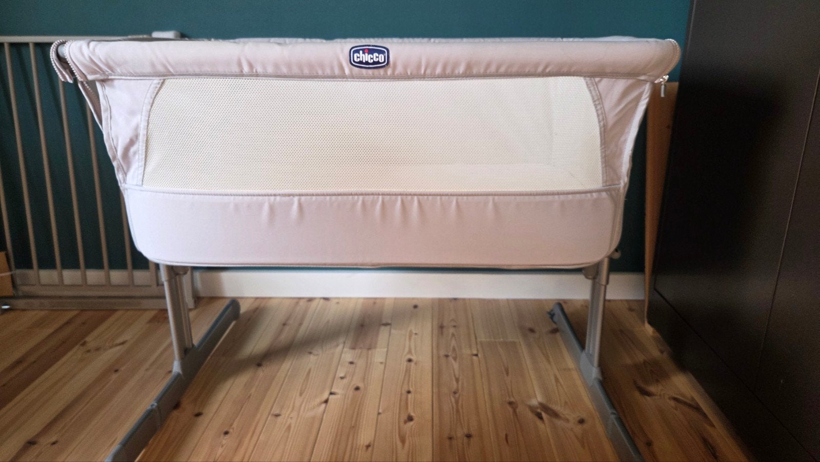Chicco Next2Me Co-Sleeper Wieg - Grijs, Ophalen, Gebruikt, Overige typen