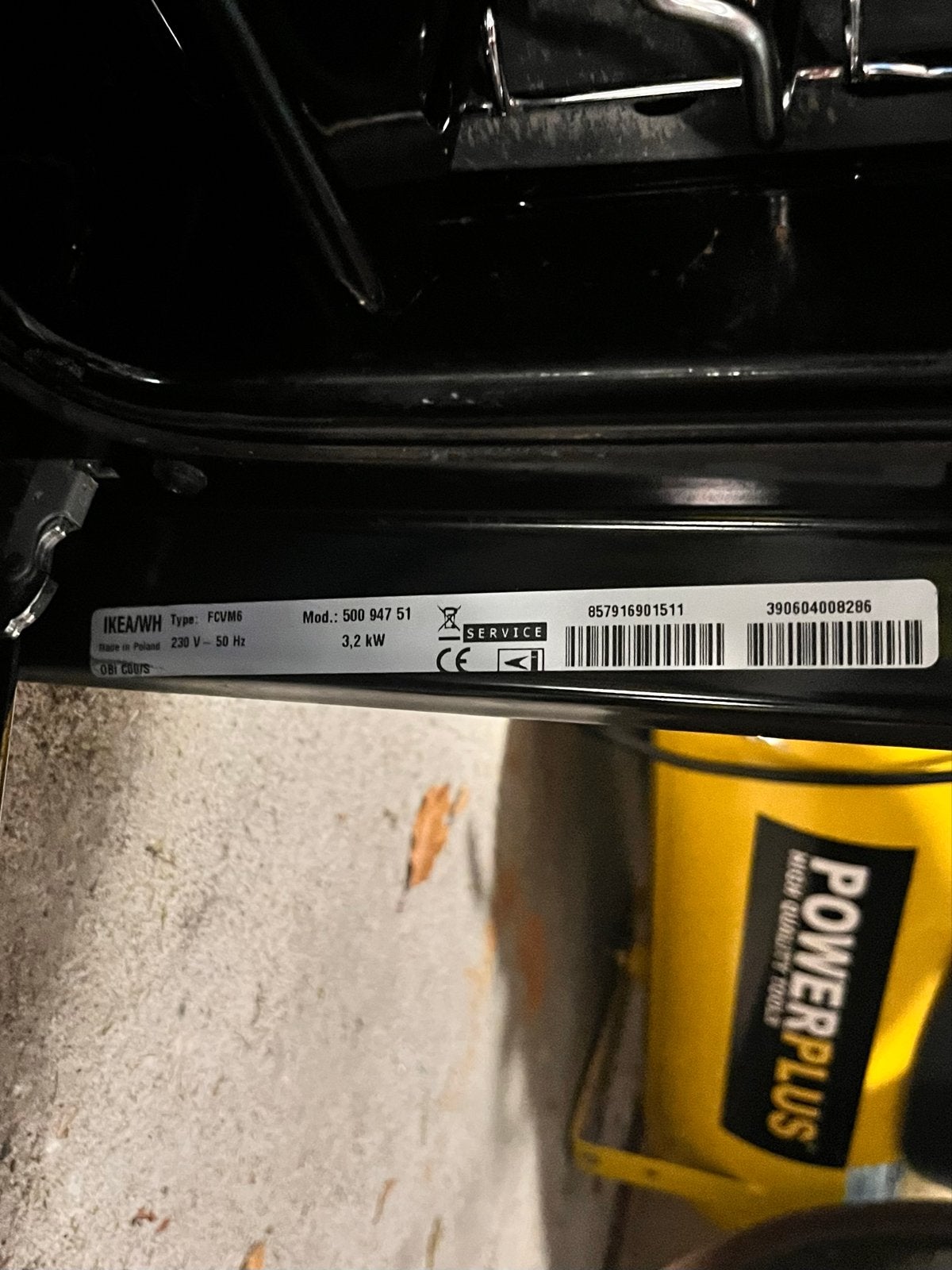 IKEA/WH Inbouw Oven FCVMS, Witgoed en Apparatuur, Ovens, Ophalen, Gebruikt, Oven, Inbouw