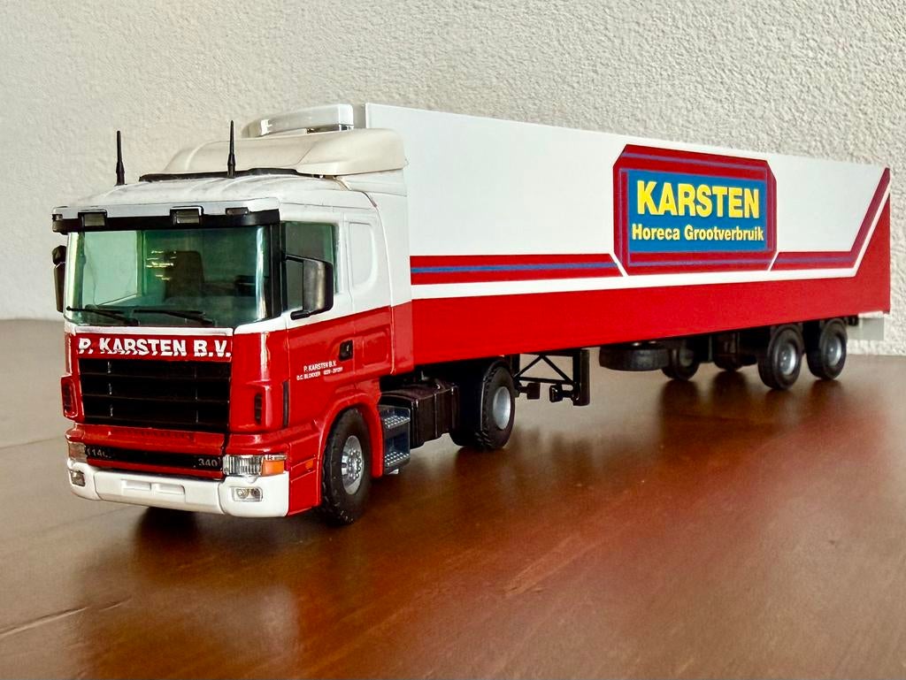 Tekno P, Karsten Horeca Grootverbruik - Scania 114L, 340 PK, Ophalen of Verzenden, Zo goed als nieuw, Bus of Vrachtwagen, Tekno