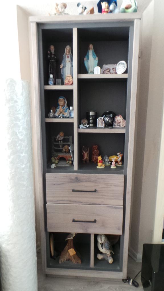 BOEKENKAST, Ophalen, Met plank(en), Gebruikt, Eikenhout