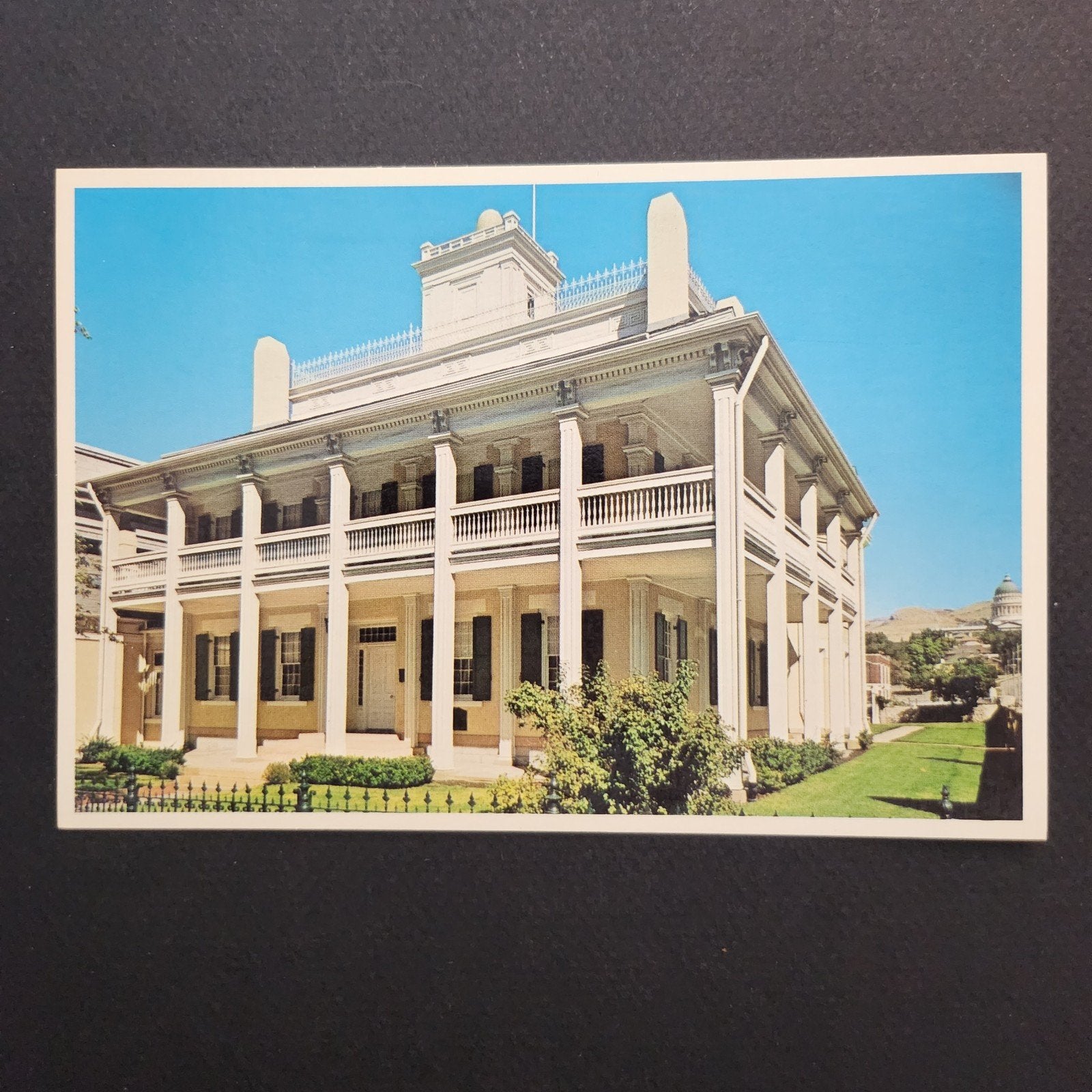 Vintage Ansichtkaart Beehive House Salt Lake City Utah 1971, Verzenden
