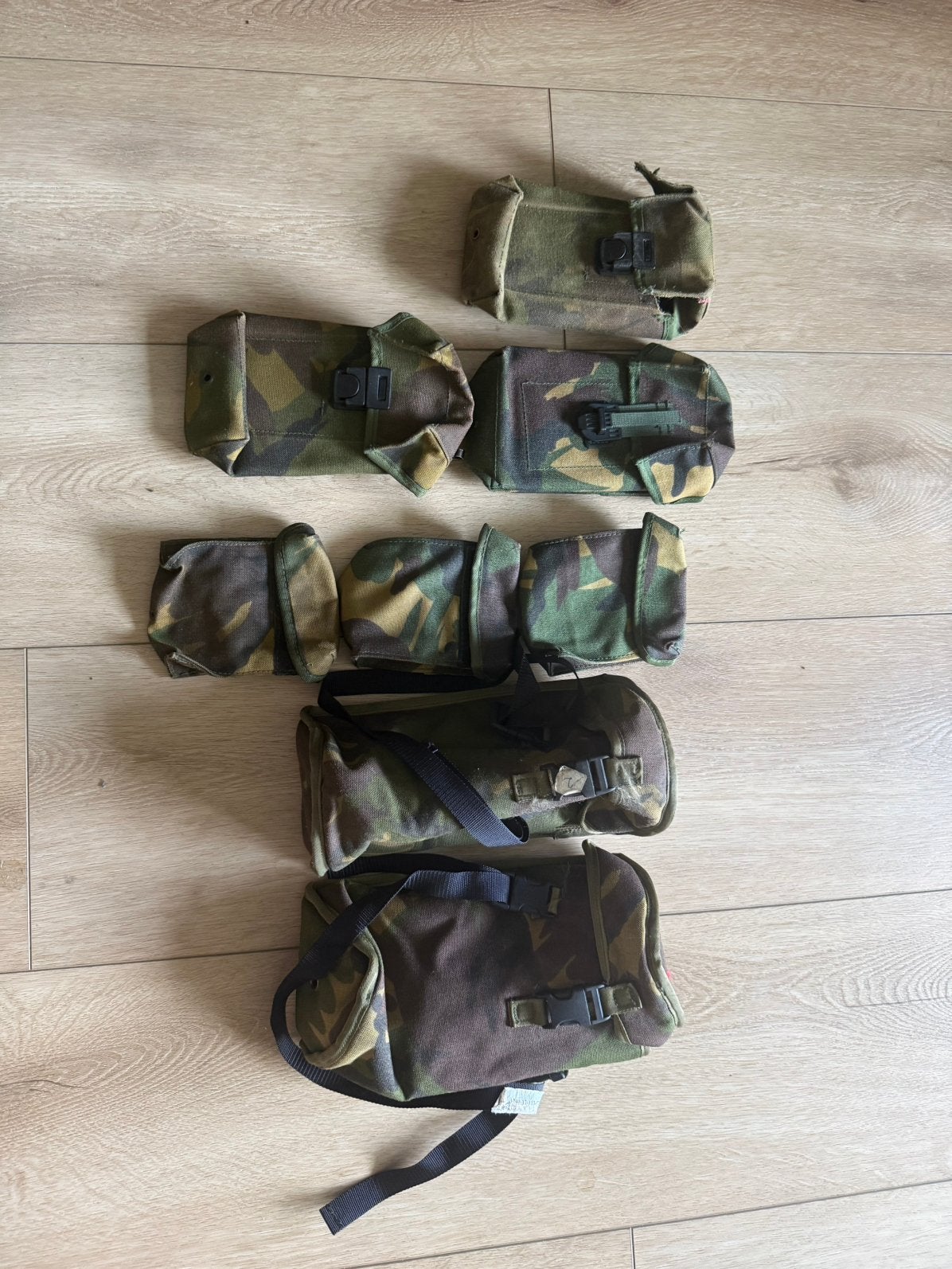 Partij Nederlandse Defensie tasjes / munitietasjes / pouches, Ophalen of Verzenden, Landmacht, Nederland, Overige typen