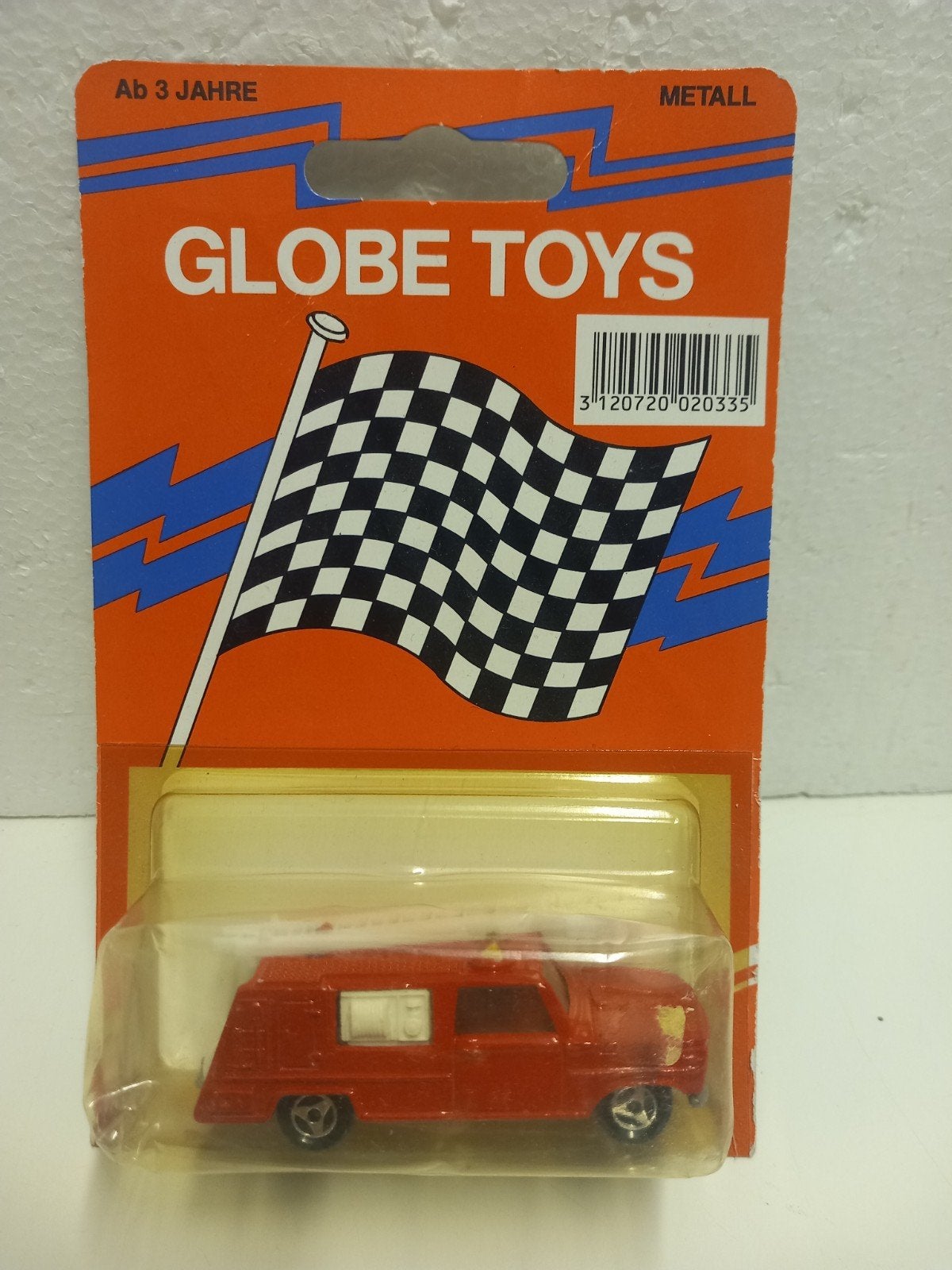 Globe Toys Majorette blister Fire car 3INCH, Ophalen of Verzenden, Zo goed als nieuw, Auto