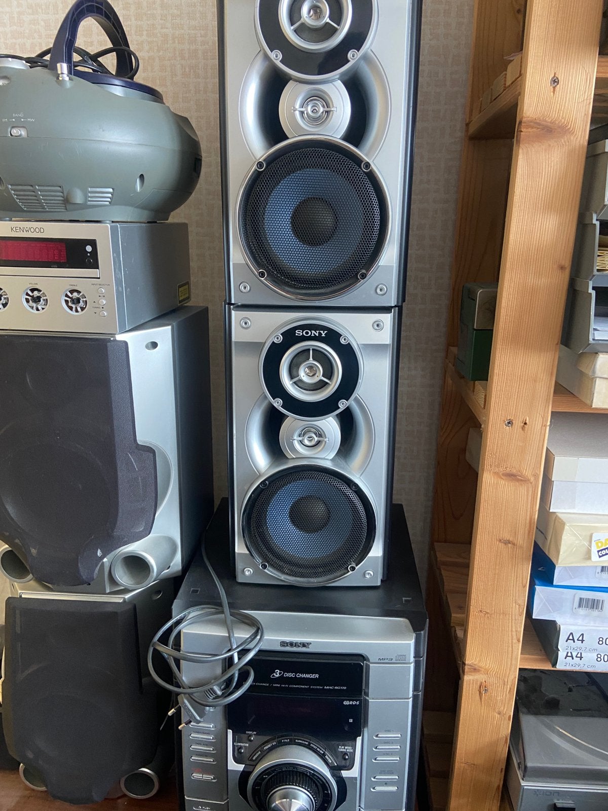 Sony, tuner versterker, Refurbished, Microset, Tuner of Radio, Ophalen