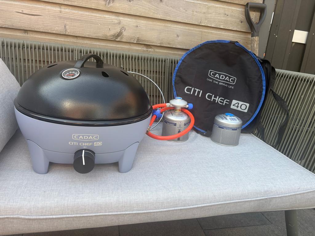 Cadac Citi Chef 40 gasbarbecue - Zo goed als nieuw, Ophalen, Zo goed als nieuw