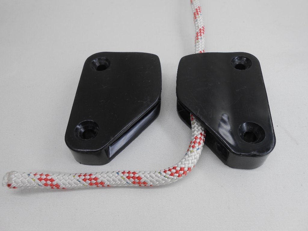 Touwklemmen, Schootklemmen, Clamcleat CL206/207, zijmontage, Ophalen of Verzenden, Gebruikt, Motor en Techniek