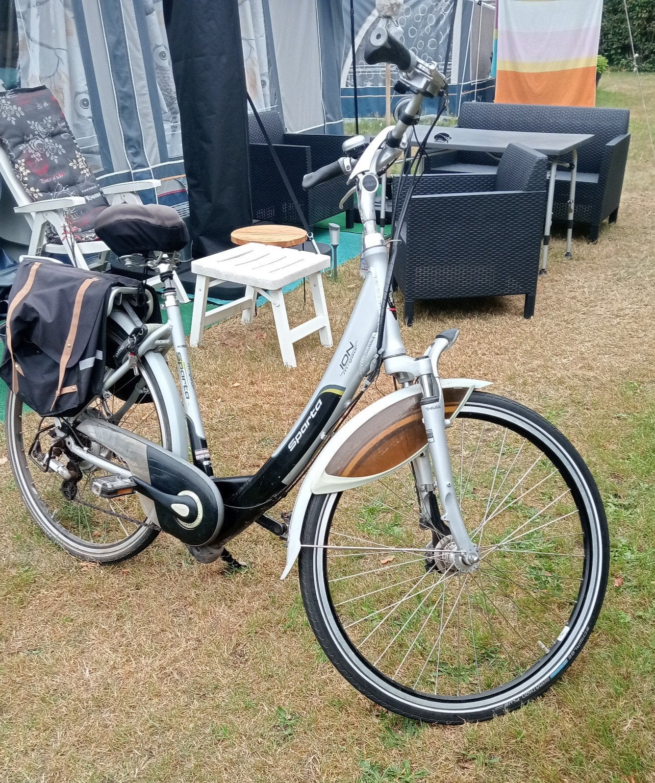 Sparta ion mgear damesfiets, Fietsen en Brommers, Elektrische fietsen, 47 tot 51 cm, Ophalen, Gebruikt, Sparta