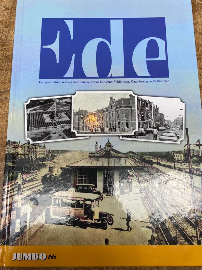 Jumbo Ede historie album stickers en plaatjes, Ophalen of Verzenden, Zo goed als nieuw