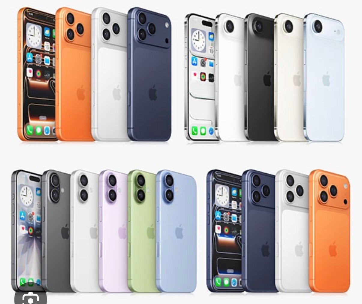 Iphone pro 17  17 pro Max 17  17e Iphone Air Geseald, Zwart, IPhone 15 Pro Max, Nieuw, Zonder simlock
