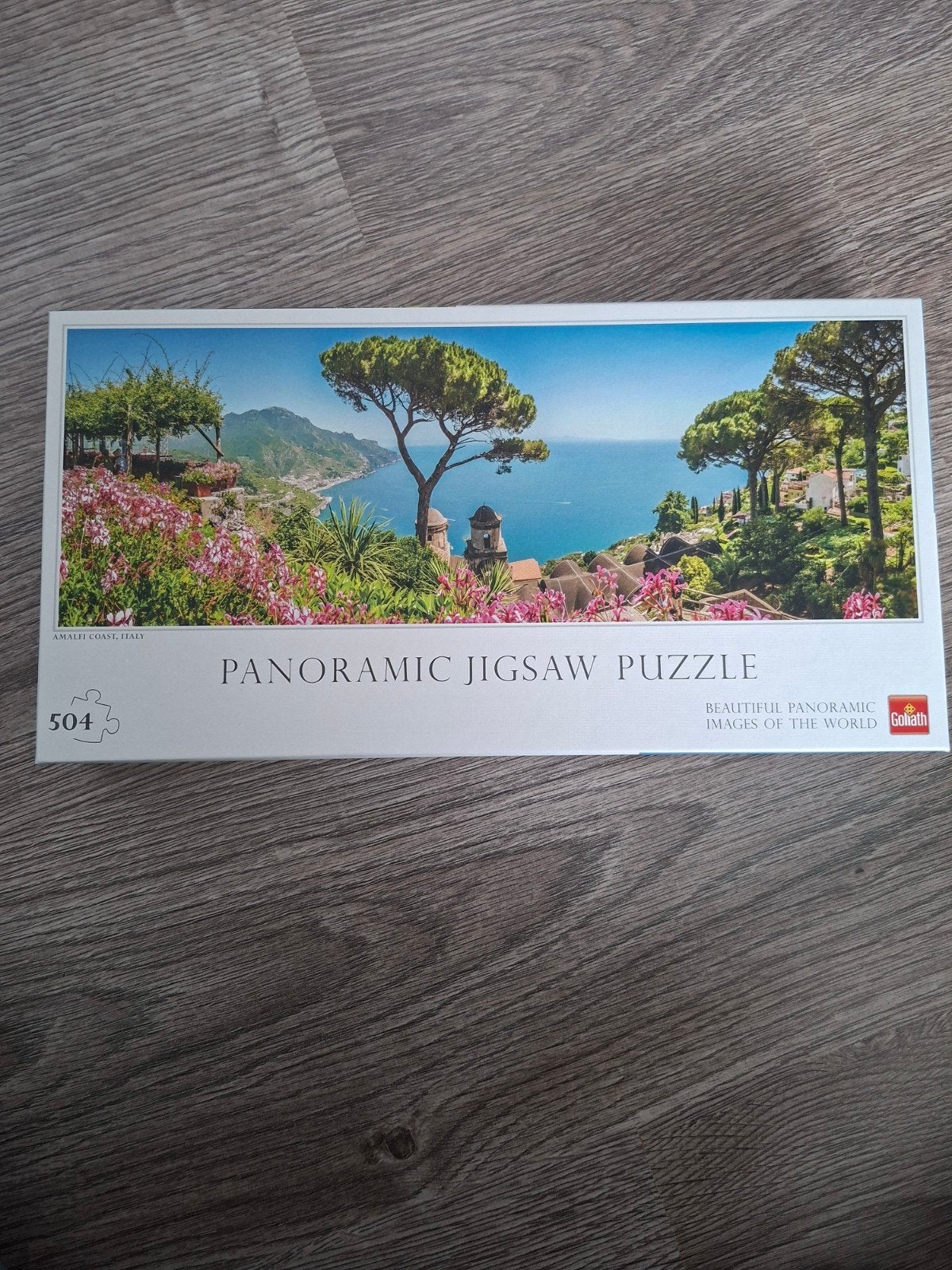 Goliath Panoramische Legpuzzel Amalfikust 504 stukjes, Ophalen, 500 t/m 1500 stukjes, Zo goed als nieuw, Legpuzzel