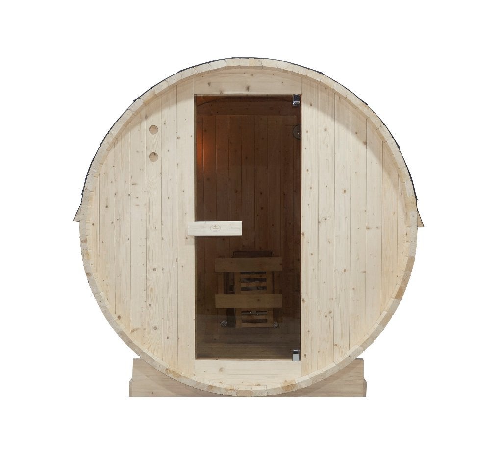 Passion | Barrel Sauna Luxury 120 | NIEUW UIT VOORRAAD, Ophalen of Verzenden, Nieuw, Fins of Traditioneel, Complete sauna