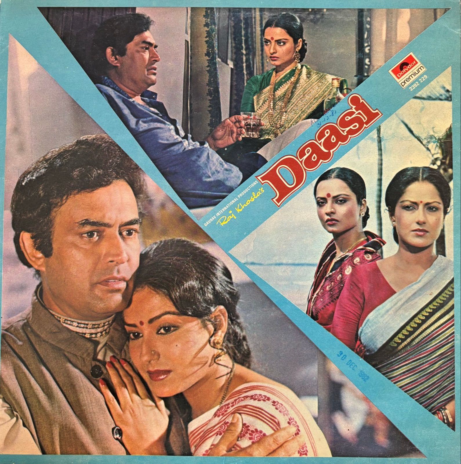Daasi Bollywood Soundtrack LP - Polydor Premium 1982, Cd's en Dvd's, Verzenden, Gebruikt