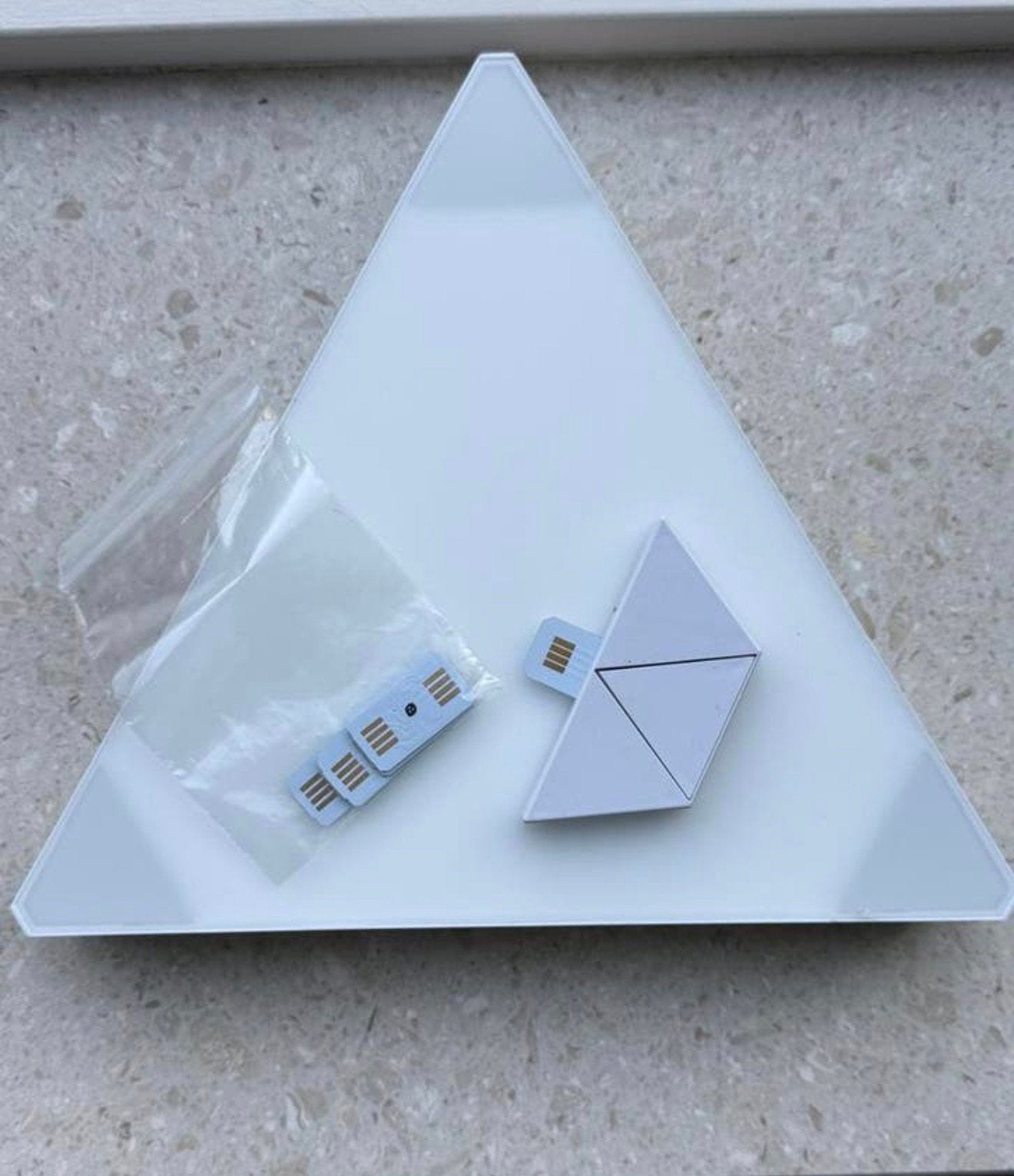 Nanoleaf Triangle Smart LED Panelen - Sfeervolle Verlichting, Huis en Inrichting, Ophalen of Verzenden, Zo goed als nieuw
