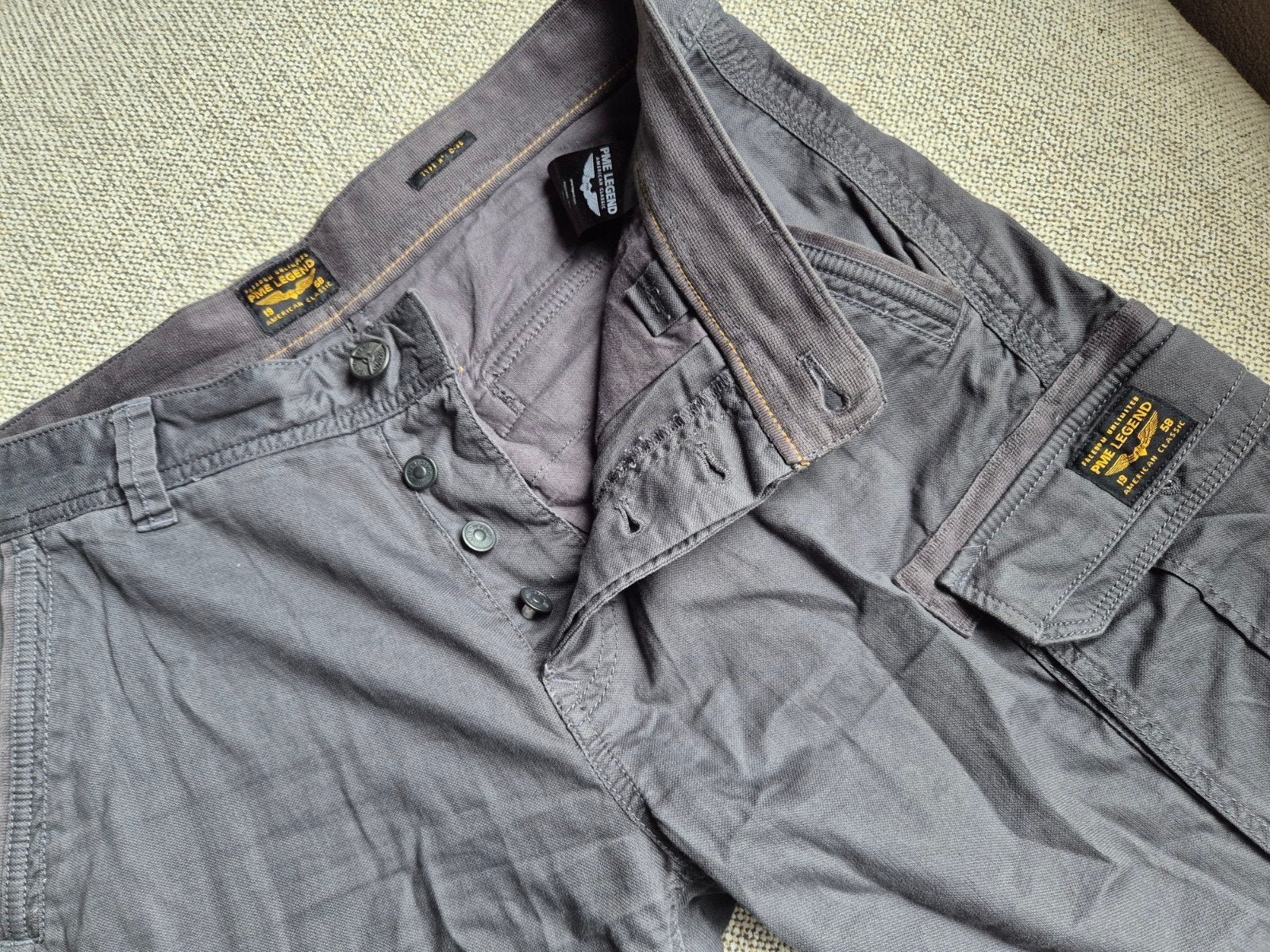 Pme Legend Pall Mall jeans korte Cargo broek maat 34, ., Ophalen of Verzenden, Zo goed als nieuw, .