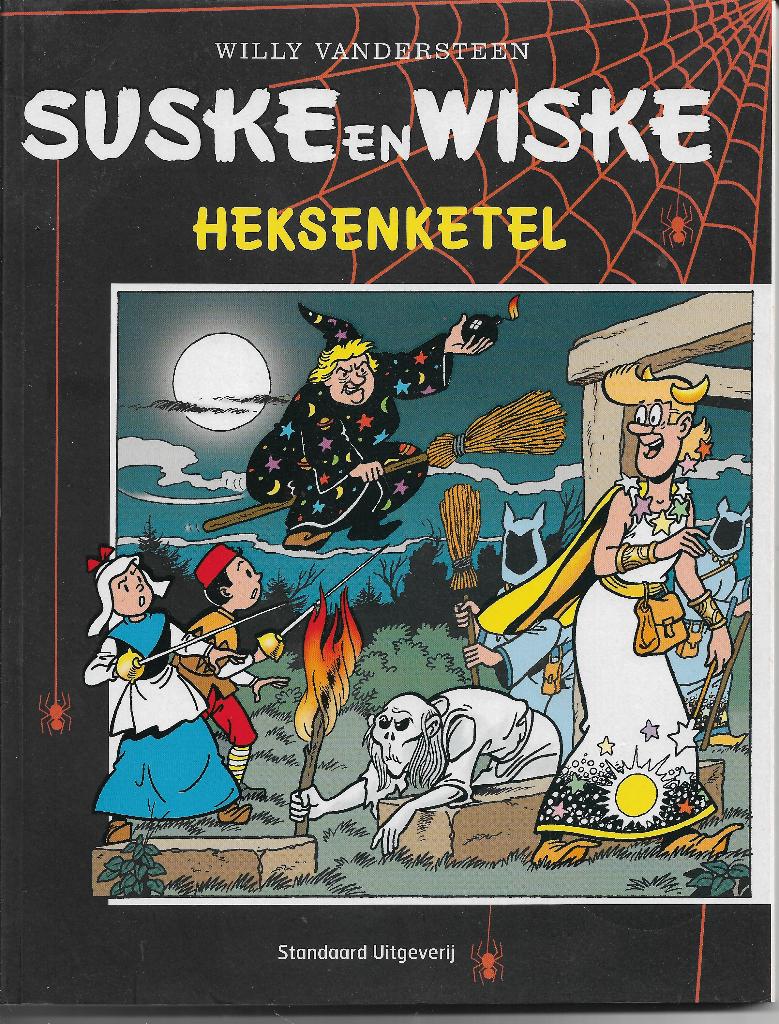 SUSKE EN WISKE=Heksenketel=bundeling van 3 verhalen, Boeken, Stripboeken, Eén stripboek, Ophalen of Verzenden, Zo goed als nieuw
