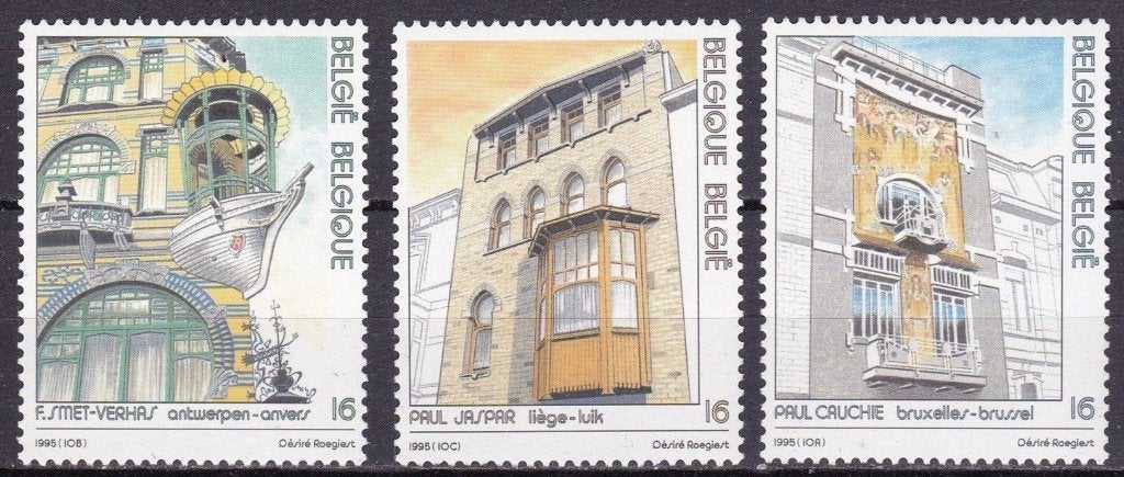 29-07 België MI 2656/8 postfris, Postzegels en Munten, Postzegels | Europa | België, Verzenden, Postfris
