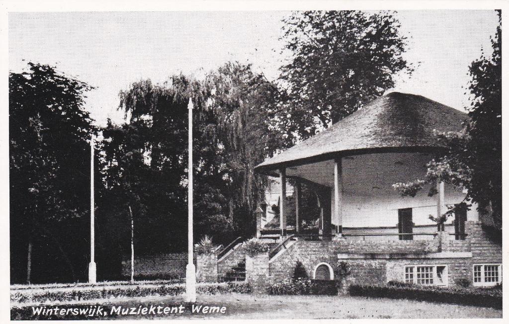 GA1340 Muziektent Weme Winterswijk 1962 Achterhoek Meddo, Verzenden, 1960 tot 1980, Ongelopen, Gelderland